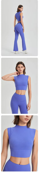 Women Running Sports Bra High Stretch Crop Top