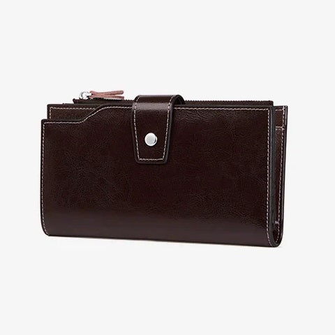 Women Large Capacity Long Wallet Card Holder Organizer Purse