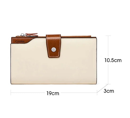 Women Large Capacity Long Wallet Card Holder Organizer Purse