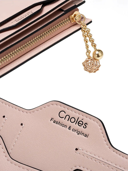 Women Soft Leather Long Wallet Card Holder Phone Purse