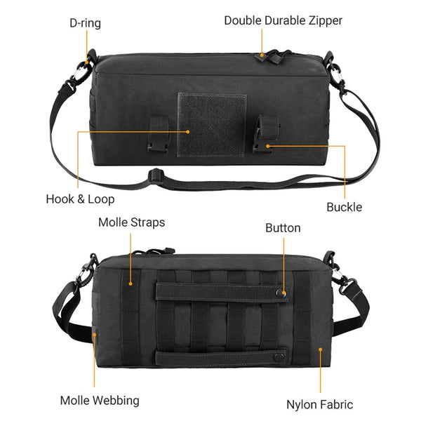 600D Tactical MOLLE System Duffel Bag
