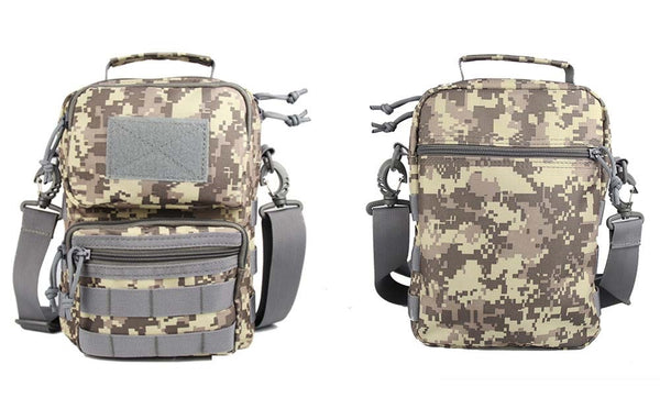 600D Tactical MOLLE Portable Shoulder Bag EDC Waterproof