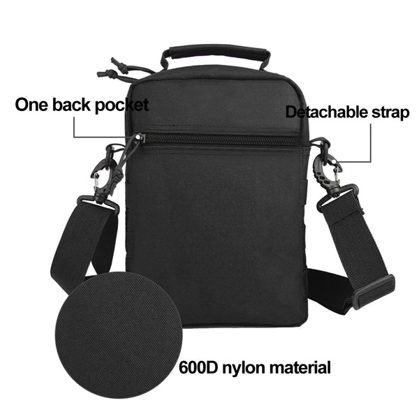 600D Tactical MOLLE Portable Shoulder Bag EDC Waterproof