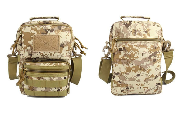 600D Tactical MOLLE Portable Shoulder Bag EDC Waterproof