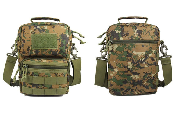 600D Tactical MOLLE Portable Shoulder Bag EDC Waterproof