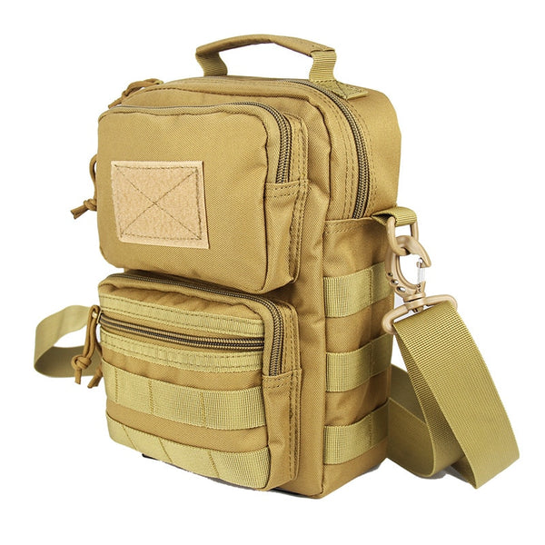 600D Tactical MOLLE Portable Shoulder Bag EDC Waterproof