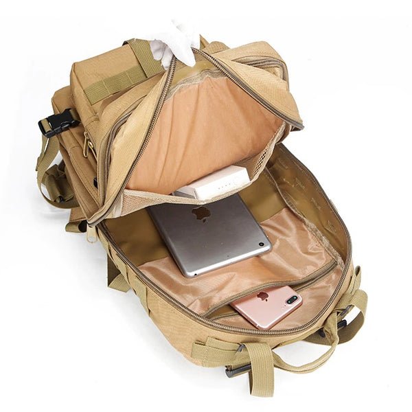 600D Tactical MOLLE Softback Climbing Backpack 35L