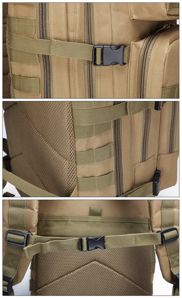 600D Tactical MOLLE Softback Climbing Backpack 35L