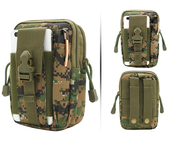 600D Tactical MOLLE Waist Pouch EDC Tool Bag