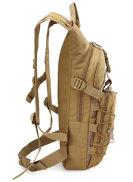 800D Tactical MOLLE Survival Hydration Backpack 15L