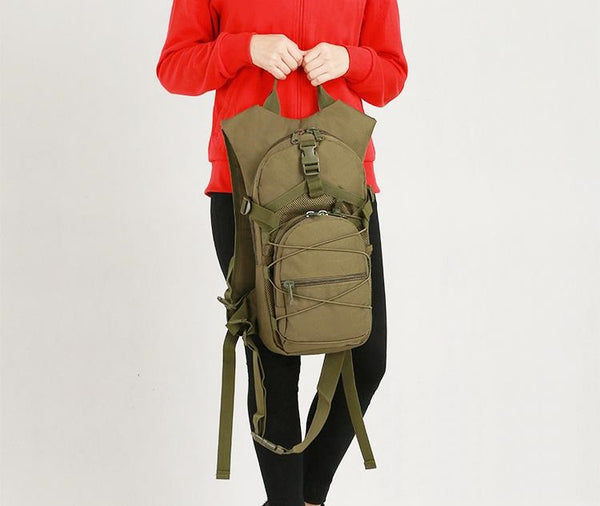 800D Tactical MOLLE Survival Hydration Backpack 15L