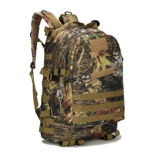 600D Tactical MOLLE Large Capacity 3D Backpack 35L