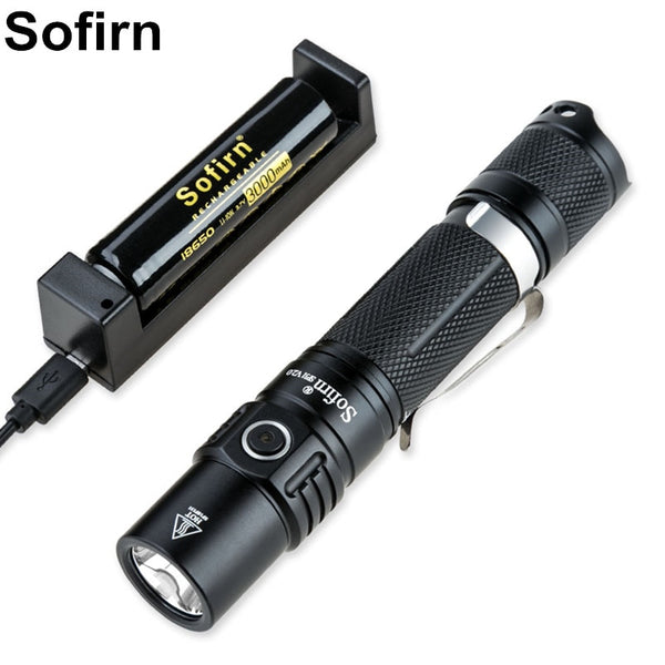 SP31 V2 LED Flashlight Cree XP-L HI Dual Switch 1200lm
