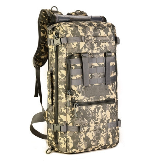 Tactical MOLLE Multi-function Hiking Rucksack Travel Backpack 36L