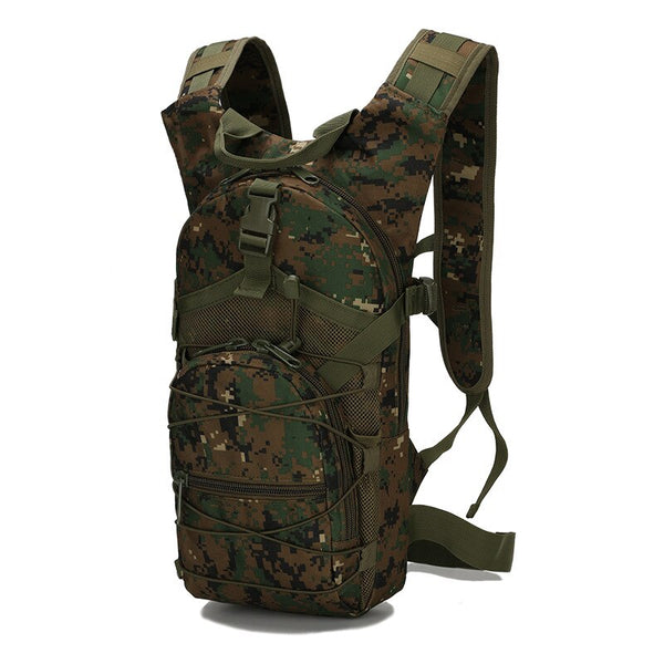 800D Tactical MOLLE Survival Hydration Backpack 15L