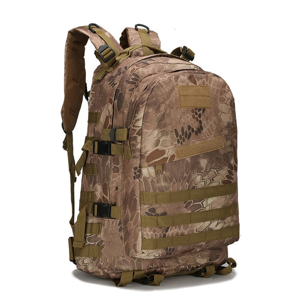 600D Tactical MOLLE Large Capacity 3D Backpack 35L