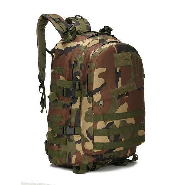 600D Tactical MOLLE Large Capacity 3D Backpack 35L