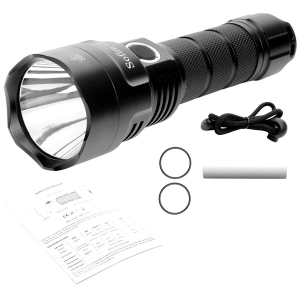 C8G Long Throw LED Flashlight Luminus SST40 2000lm