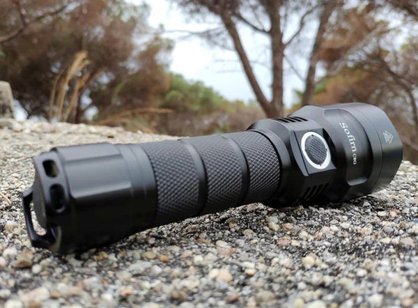 C8G Long Throw LED Flashlight Luminus SST40 2000lm