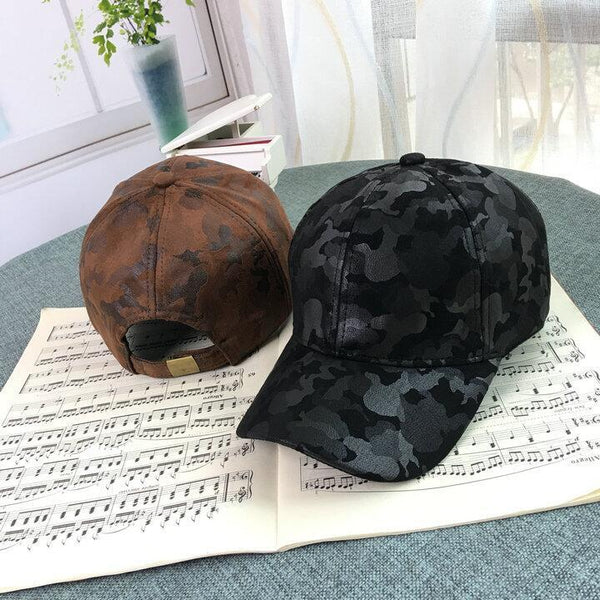 Camouflage Print Baseball Cap 55-60cm Adjustable