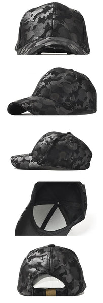 Camouflage Print Baseball Cap 55-60cm Adjustable