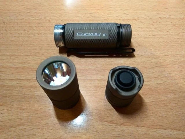 Convoy S2+ LED Flashlight SST20 7135x8 650lm