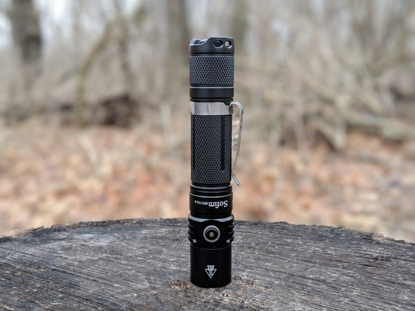 SP31 V2 LED Flashlight Cree XP-L HI Dual Switch 1200lm