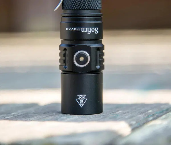 SP31 V2 LED Flashlight Cree XP-L HI Dual Switch 1200lm