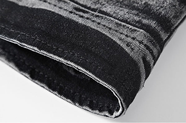 Mens New Trend Casual Slim Fit Denim Jacket