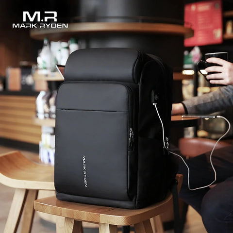 Mark Ryden MR-7080D Large Capacity 15.6-inch & 17-inch Laptop Computer Backpack USB Charging