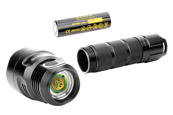 C8G Long Throw LED Flashlight Luminus SST40 2000lm