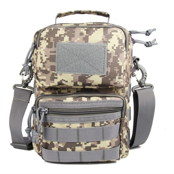 600D Tactical MOLLE Portable Shoulder Bag EDC Waterproof