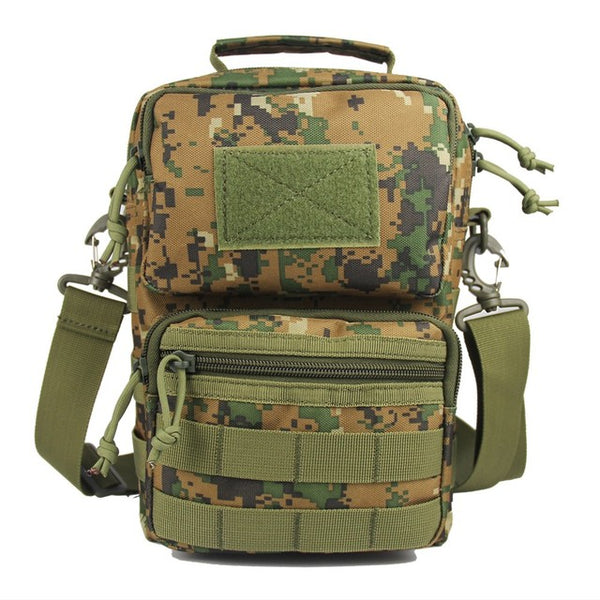 600D Tactical MOLLE Portable Shoulder Bag EDC Waterproof