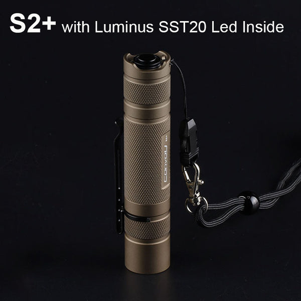 Convoy S2+ LED Flashlight SST20 7135x8 650lm