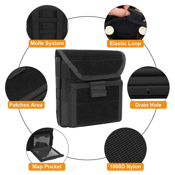 1000D Tactical MOLLE Ammo Pouch Organizer EDC Bag Waterproof