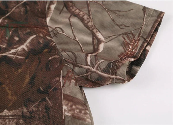 Tactical Mens Camouflage T-Shirt Short Sleeve