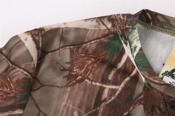 Tactical Mens Camouflage T-Shirt Short Sleeve