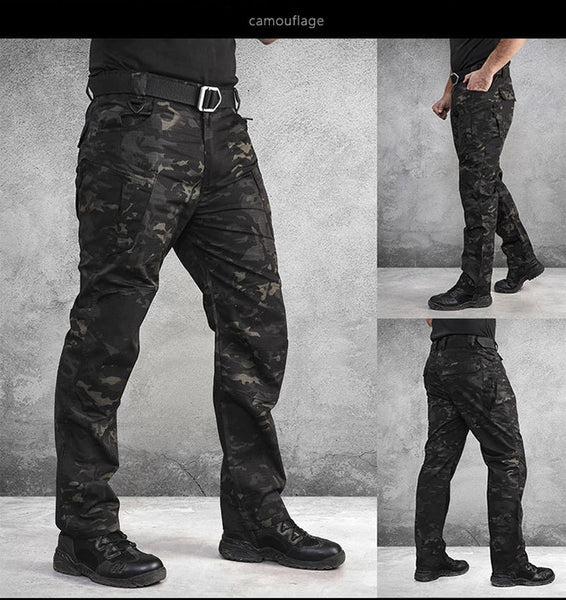 Tactical Mens IX8 Cargo Pants Active Combat Trousers Ripstop Waterproof