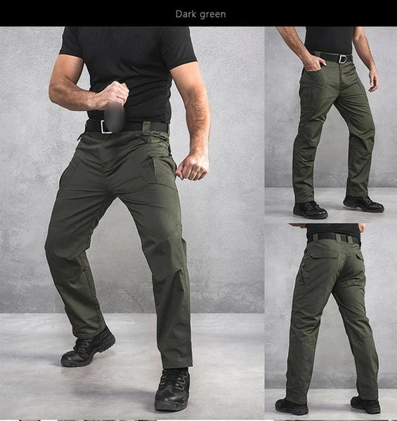 Tactical Mens IX8 Cargo Pants Active Combat Trousers Ripstop Waterproof