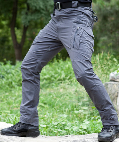 Tactical Mens IX9 Cargo Pants Combat SWAT Stretch Trousers Waterproof