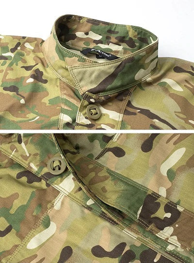 Tactical Mens Shirt Military Combat Long Sleeve