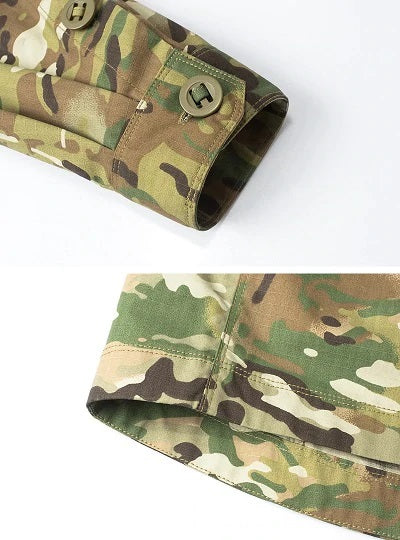 Tactical Mens Shirt Military Combat Long Sleeve