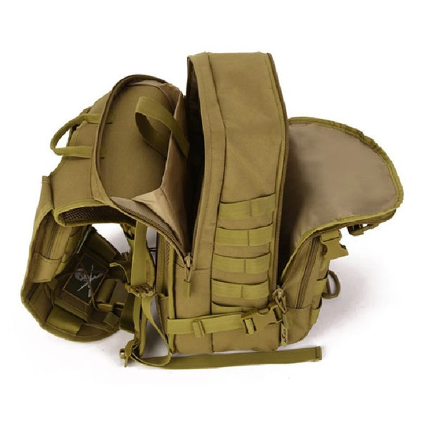 Tactical MOLLE Multi-compartment Military Backpack Waterproof 36L
