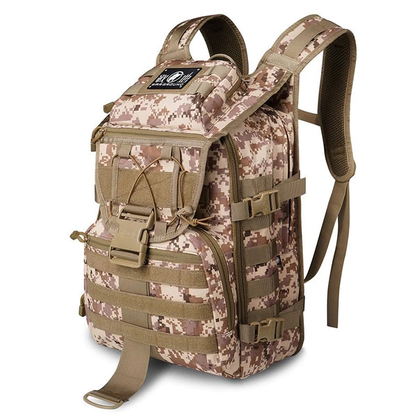 Tactical MOLLE Multi-compartment Military Backpack Waterproof 36L