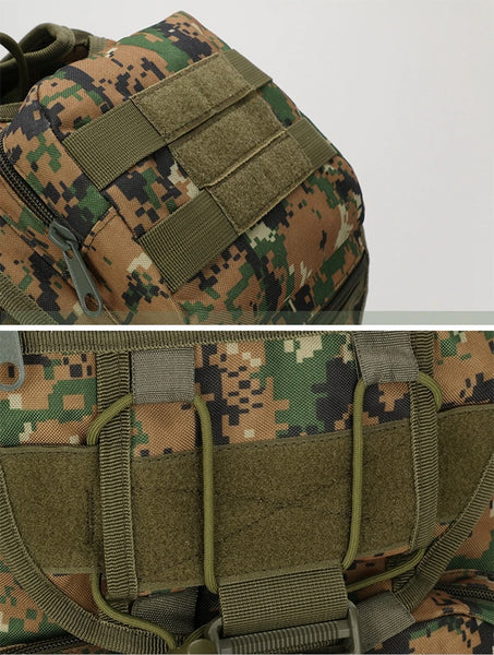 Tactical MOLLE Multi-compartment Military Backpack Waterproof 36L