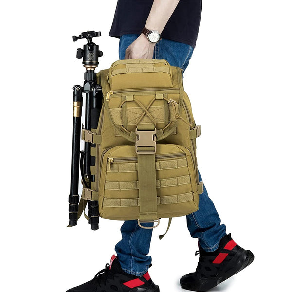 Tactical MOLLE Multi-compartment Military Backpack Waterproof 36L