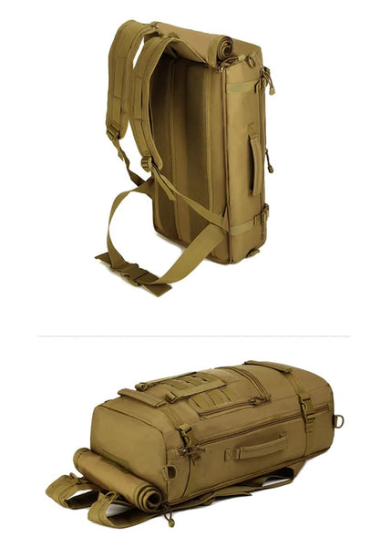 Tactical MOLLE Multi-function Hiking Rucksack Travel Backpack 36L