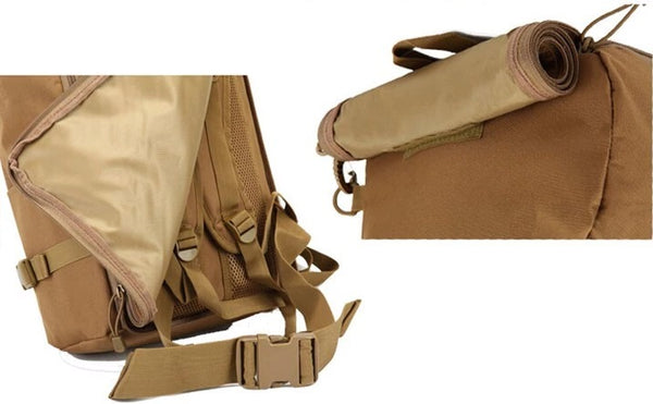 Tactical MOLLE Multi-function Hiking Rucksack Travel Backpack 36L