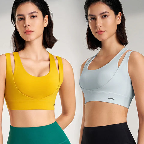 Women Sports Bra Elastic Yoga Vest