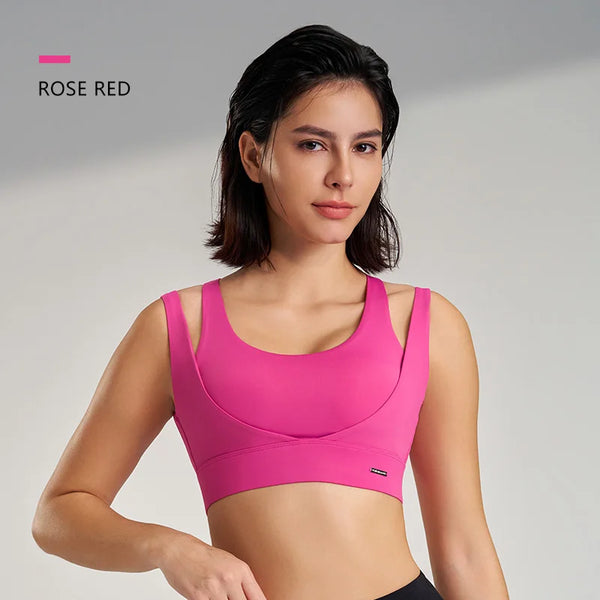 Women Sports Bra Elastic Yoga Vest